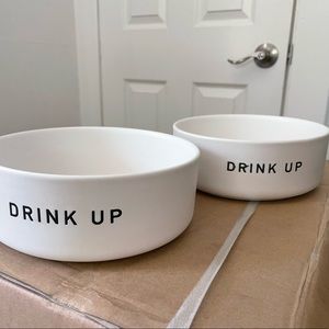 Boots & Barkley Ceramic Dog Bowls (2)